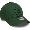 kapa-zaobljena-zelena-podesiv-za-djecu-9forty-league-essential-los-angeles-dodgers-mlb-new-era