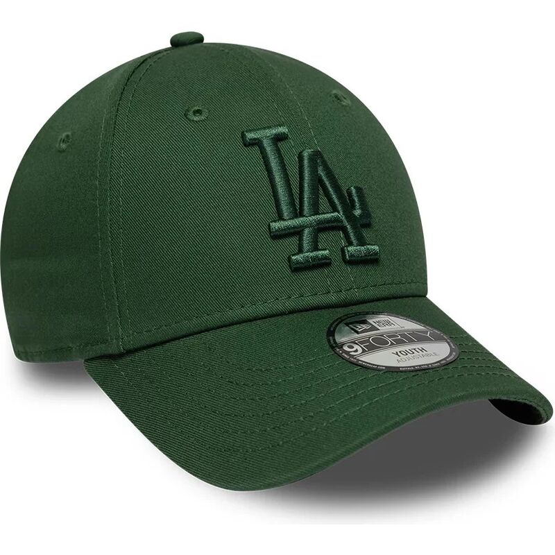 kapa-zaobljena-zelena-podesiv-za-djecu-9forty-league-essential-los-angeles-dodgers-mlb-new-era