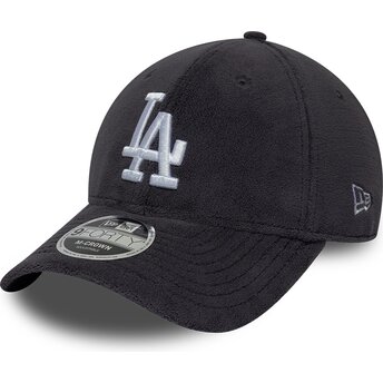 Kapa zaobljena siva snapback 9FORTY M-Crown Fleece Los Angeles Dodgers MLB New Era