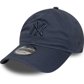 Kapa zaobljena plava podesiv 9TWENTY Washed Midi New York Yankees MLB New Era
