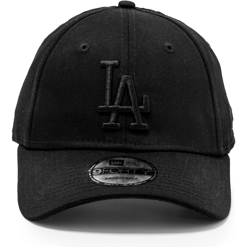 kapa-zaobljena-crna-podesiv-9forty-league-essential-los-angeles-dodgers-mlb-new-era