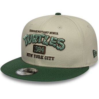 Kapa ravna zelena snapback za djecu 9FIFTY Tortugas Ninja New Era