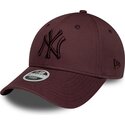 kapa-zaobljena-crvena-podesiv-9forty-league-essential-new-york-yankees-mlb-new-era