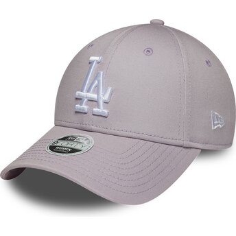 Kapa zaobljena ljubičasta podesiv 9FORTY League Essential Los Angeles Dodgers MLB New Era