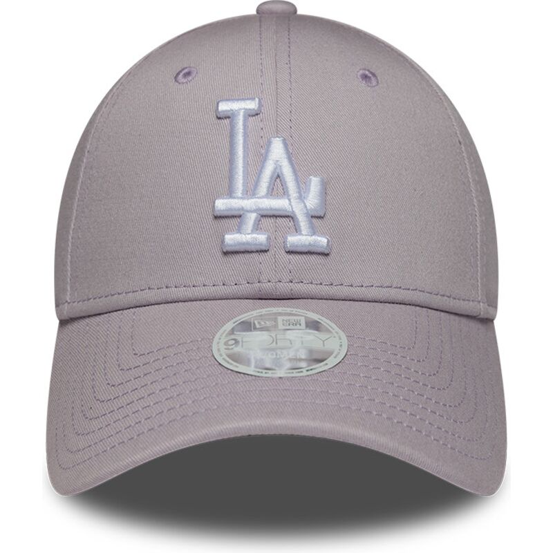 kapa-zaobljena-ljubicasta-podesiv-9forty-league-essential-los-angeles-dodgers-mlb-new-era
