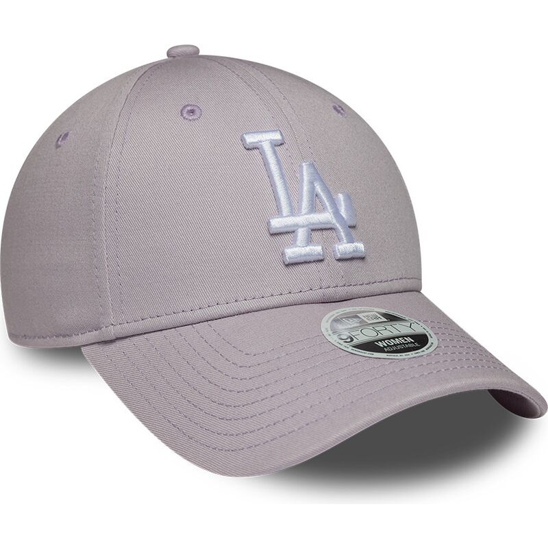 kapa-zaobljena-ljubicasta-podesiv-9forty-league-essential-los-angeles-dodgers-mlb-new-era