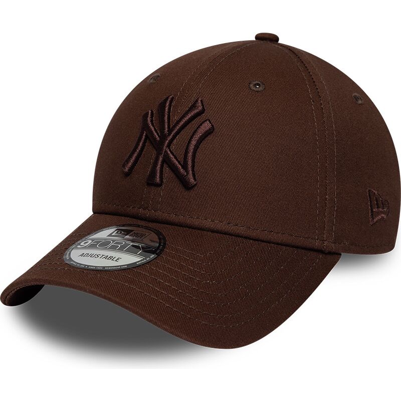 kapa-zaobljena-smeda-podesiv-9forty-league-essential-new-york-yankees-mlb-new-era