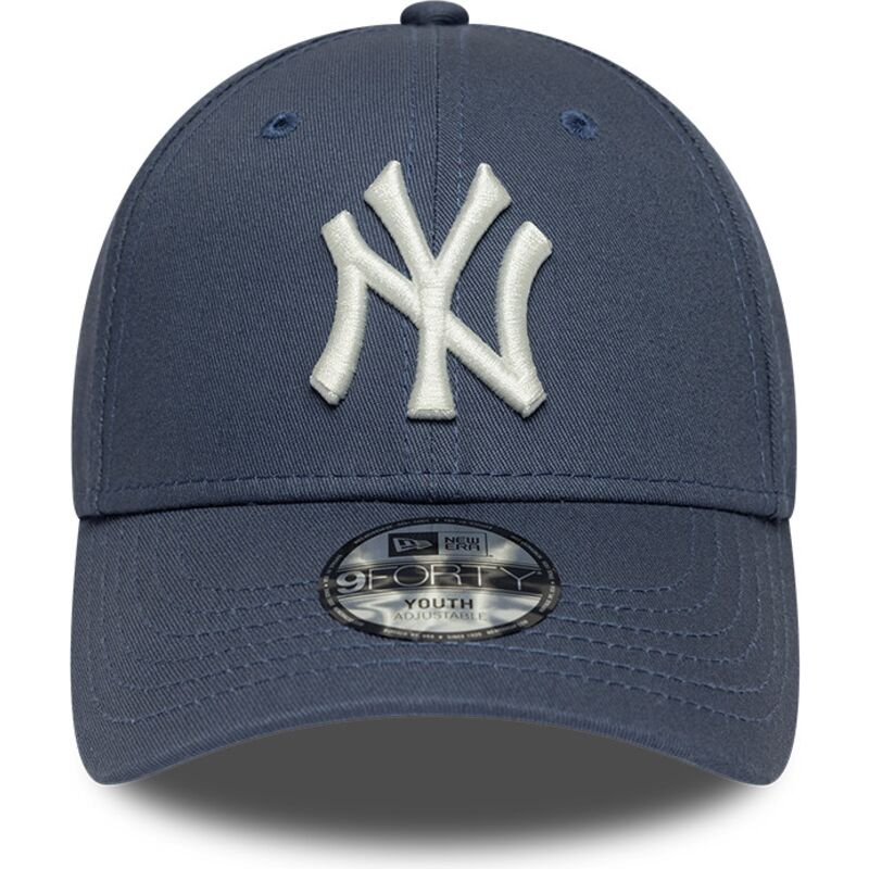 kapa-zaobljena-plava-podesiv-za-djecu-9forty-league-essential-new-york-yankees-mlb-new-era