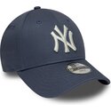 kapa-zaobljena-plava-podesiv-za-djecu-9forty-league-essential-new-york-yankees-mlb-new-era