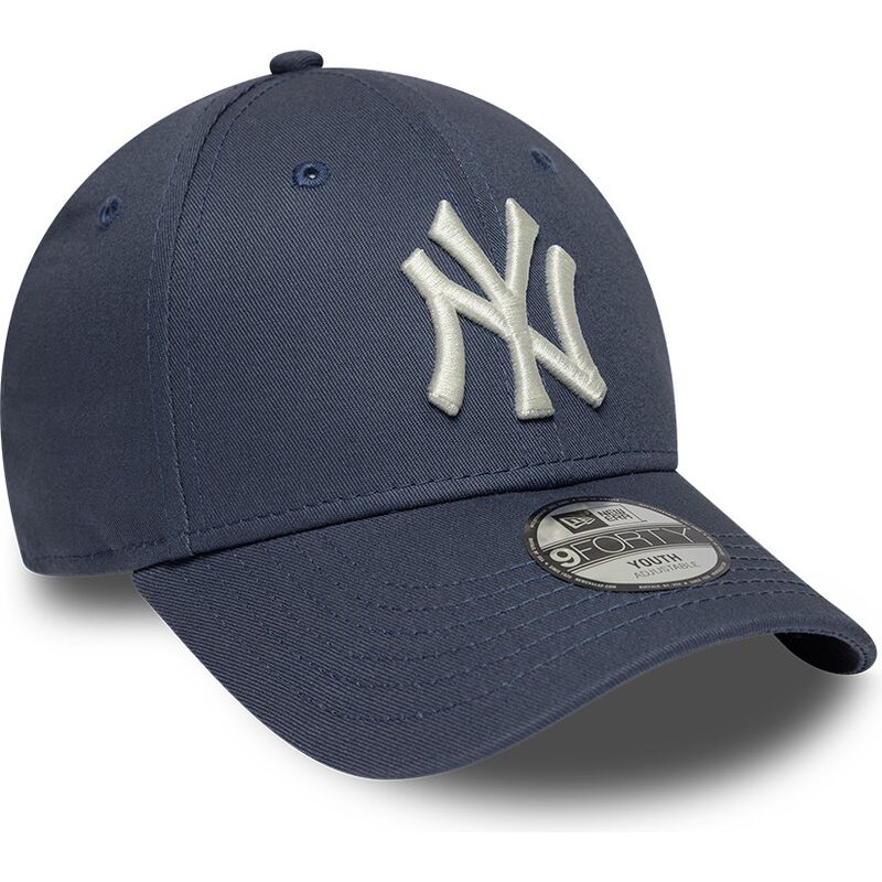 kapa-zaobljena-plava-podesiv-za-djecu-9forty-league-essential-new-york-yankees-mlb-new-era
