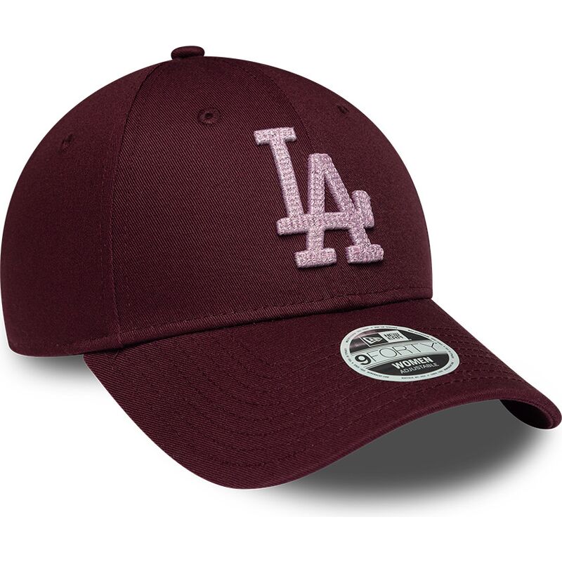 kapa-zaobljena-crvena-podesiv-rosa-9forty-metallic-los-angeles-dodgers-mlb-new-era kapa-zaobljena-crvena-podesiv-rosa-9forty-metallic-los-angeles-dodgers-mlb-new-era