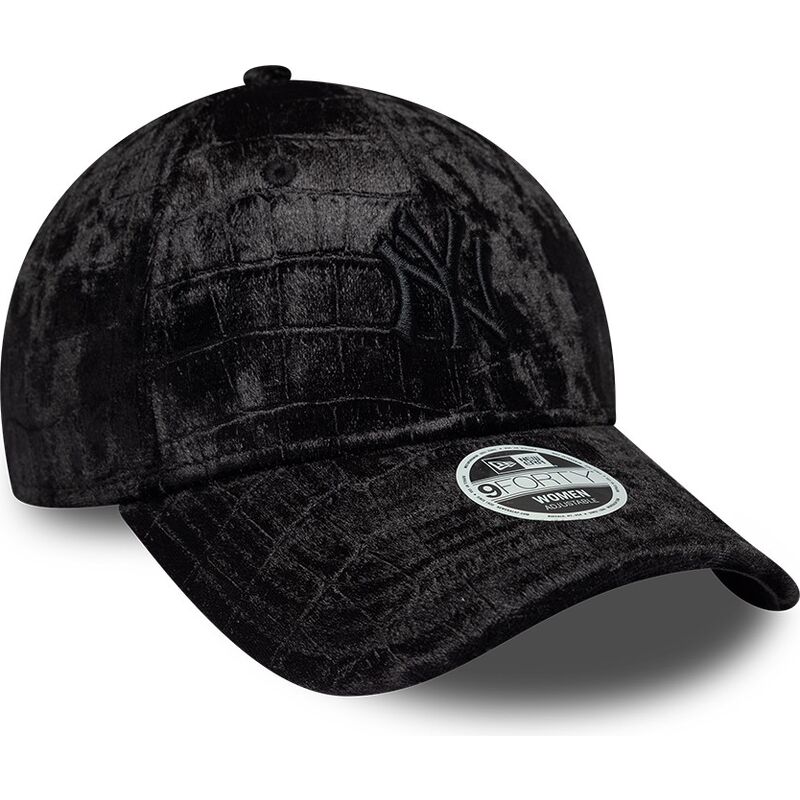 kapa-zaobljena-crna-podesiv-9forty-pattern-velour-new-york-yankees-mlb-new-era