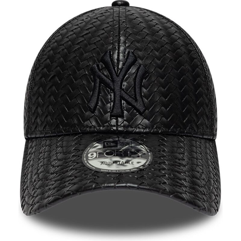 kapa-zaobljena-crna-snapback-9forty-pu-weave-new-york-yankees-mlb-new-era