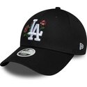 kapa-zaobljena-crna-snapback-9forty-rose-sequin-los-angeles-dodgers-mlb-new-era