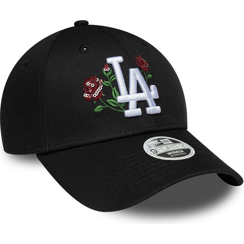kapa-zaobljena-crna-snapback-9forty-rose-sequin-los-angeles-dodgers-mlb-new-era kapa-zaobljena-crna-snapback-9forty-rose-sequin-los-angeles-dodgers-mlb-new-era