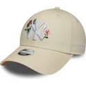 kapa-zaobljena-bez-snapback-9forty-rose-sequin-new-york-yankees-mlb-new-era