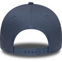 kapa-zaobljena-plava-snapback-9forty-e-frame-league-essential-new-york-yankees-mlb-new-era
