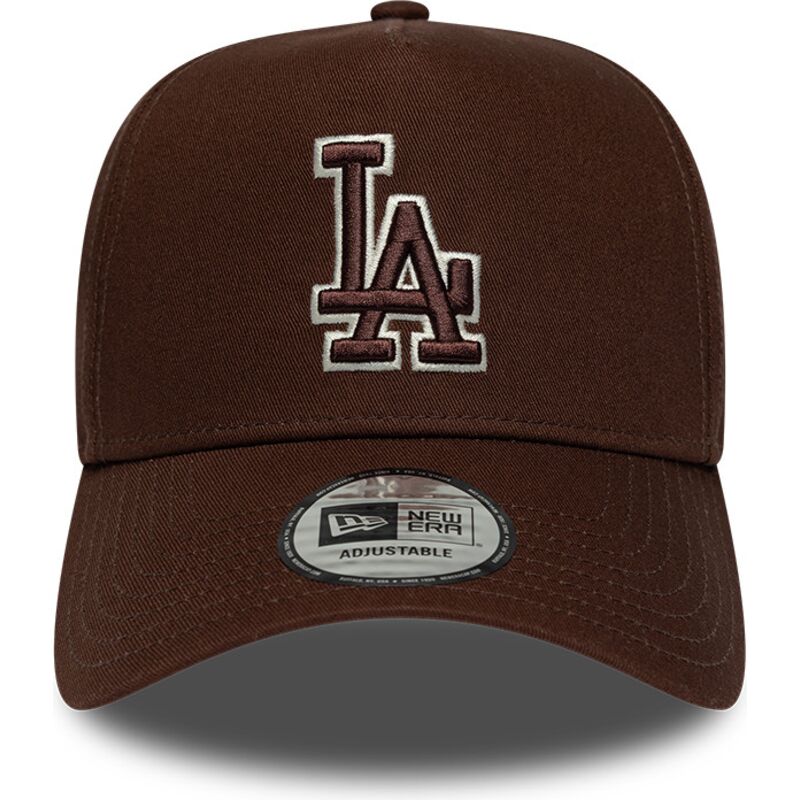 kapa-zaobljena-smeda-snapback-9forty-e-frame-team-outline-los-angeles-dodgers-mlb-new-era kapa-zaobljena-smeda-snapback-9forty-e-frame-team-outline-los-angeles-dodgers-mlb-new-era