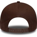 kapa-zaobljena-smeda-snapback-9forty-e-frame-team-outline-los-angeles-dodgers-mlb-new-era
