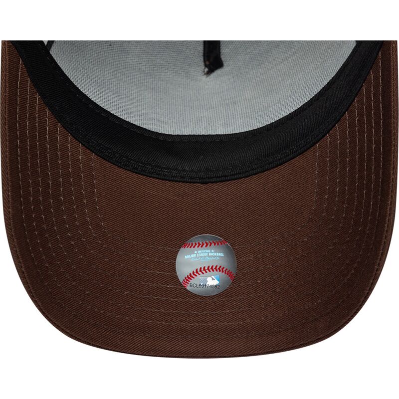 kapa-zaobljena-smeda-snapback-9forty-e-frame-team-outline-los-angeles-dodgers-mlb-new-era kapa-zaobljena-smeda-snapback-9forty-e-frame-team-outline-los-angeles-dodgers-mlb-new-era