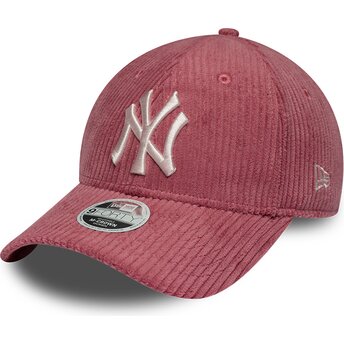 Kapa zaobljena ružičasta podesiv 9FORTY M-Crown Chunky Cord New York Yankees MLB New Era