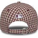 kapa-zaobljena-crvena-podesiv-9forty-m-crown-houndstooth-new-york-yankees-mlb-new-era