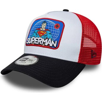 Kapa zaobljena višebojno snapback za djecu A Frame Patch Superman DC Comics New Era