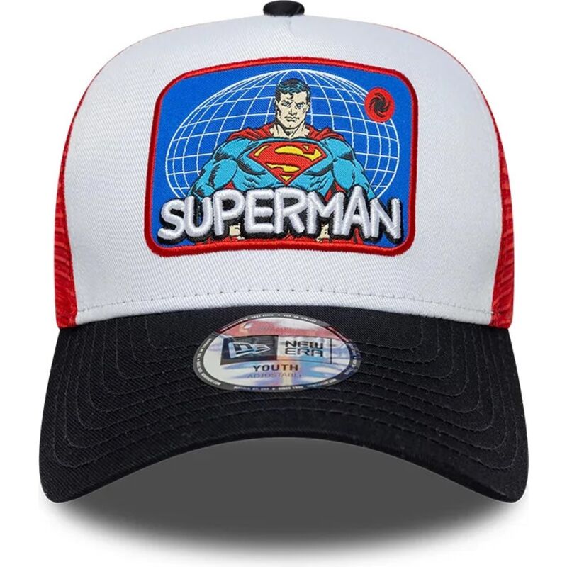 kapa-zaobljena-visebojno-snapback-za-djecu-a-frame-patch-superman-dc-comics-new-era