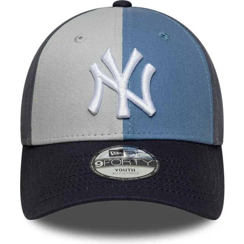 kapa-zaobljena-visebojno-podesiv-za-djecu-9forty-colourblock-new-york-yankees-mlb-new-era
