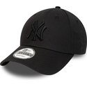 kapa-zaobljena-crna-podesiv-9forty-league-essential-new-york-yankees-mlb-new-era