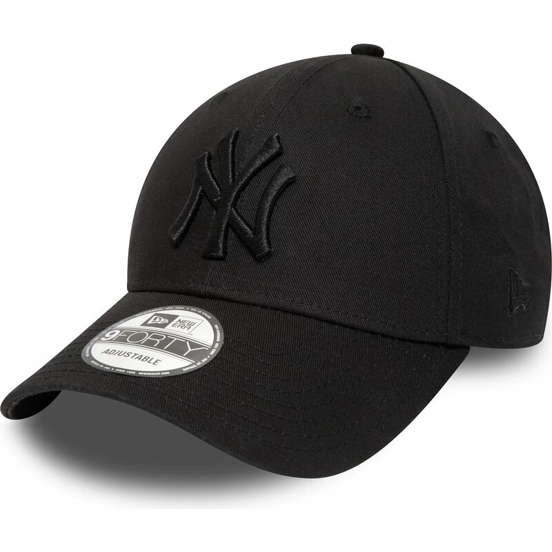 kapa-zaobljena-crna-podesiv-9forty-league-essential-new-york-yankees-mlb-new-era