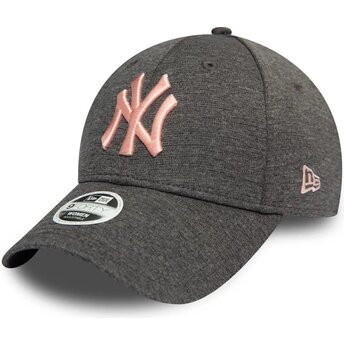 Kapa zaobljena siva podesiv rosa 9FORTY Tech Jersey New York Yankees MLB New Era