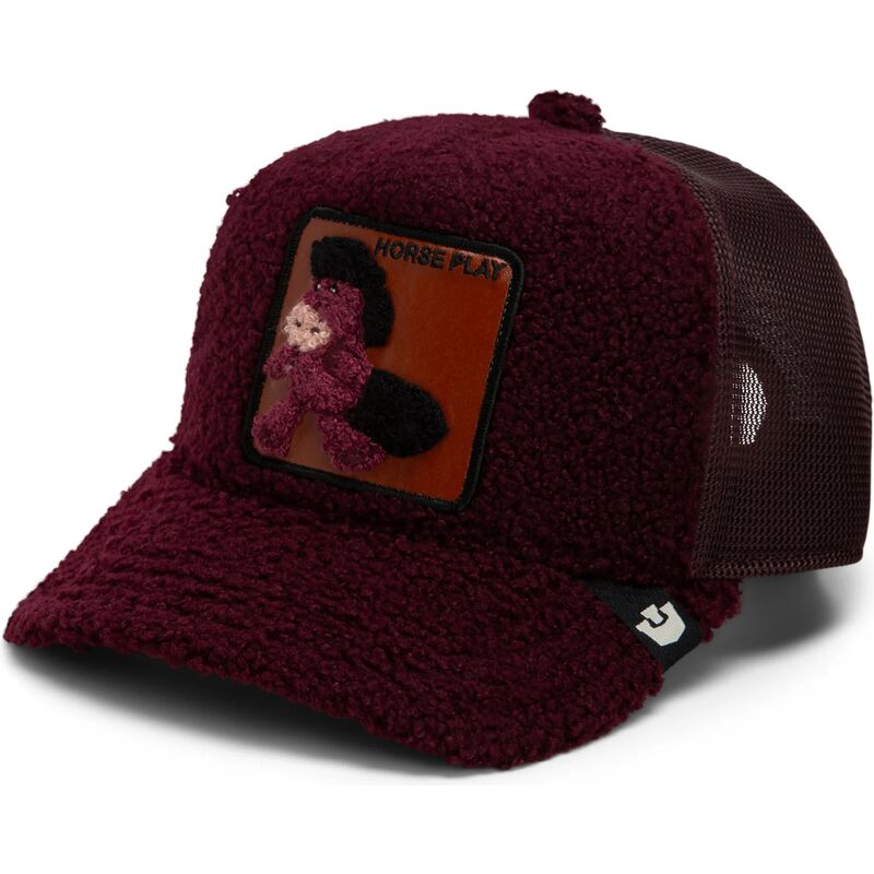 kapa-zaobljena-crvena-snapback-horsey-double-stuffed-horse-play-the-farm-goorin-bros