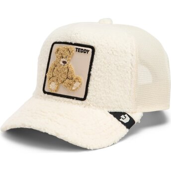 Kapa zaobljena bež snapback Teddy Double Stuffed The Farm Goorin Bros.