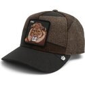 kapa-zaobljena-smeda-snapback-sartorial-king-patchwork-the-farm-goorin-bros