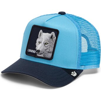 Kapa zaobljena plava snapback za djecu Legend Wolf Original Recipe The Farm Goorin Bros.