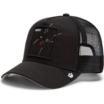 Kapa zaobljena crna snapback Over the Line Spider Out Of Bounds Daddy The Farm Goorin Bros.