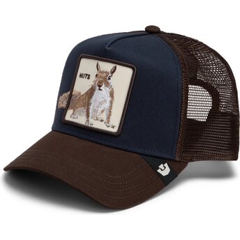 Kapa zaobljena smeđa snapback Over the Line Squirrel Out Of Bounds Nuts The Farm Goorin Bros.