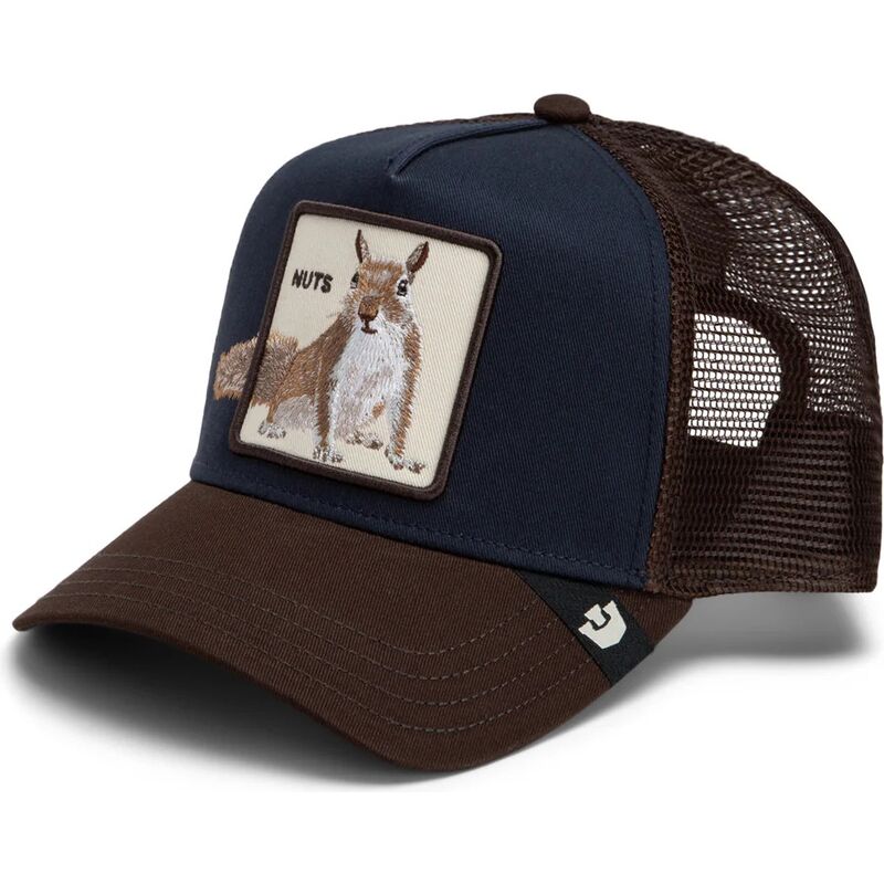kapa-zaobljena-smeda-snapback-over-the-line-squirrel-out-of-bounds-nuts-the-farm-goorin-bros