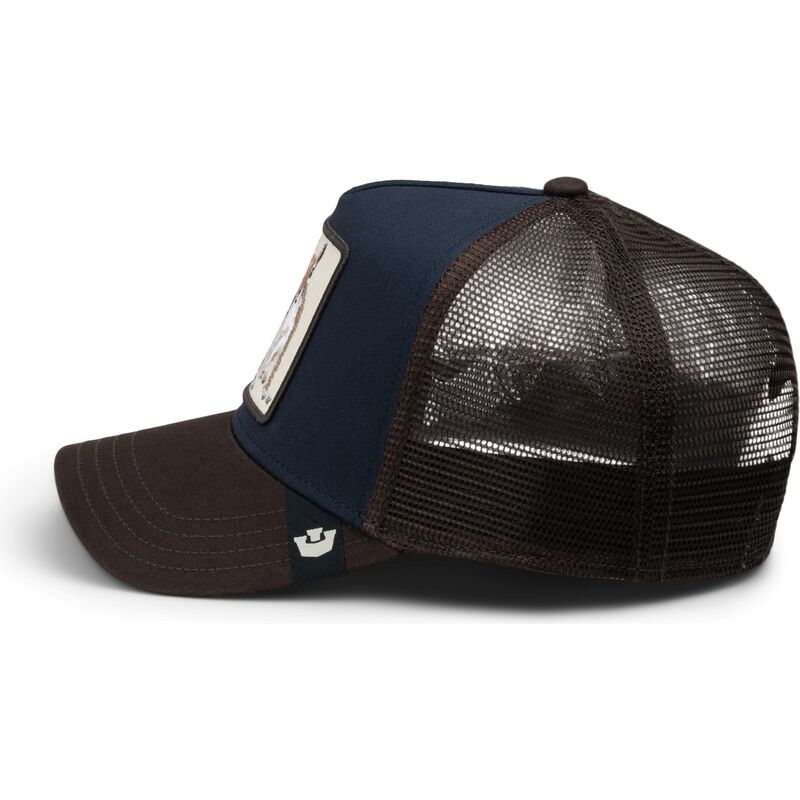 kapa-zaobljena-smeda-snapback-over-the-line-squirrel-out-of-bounds-nuts-the-farm-goorin-bros