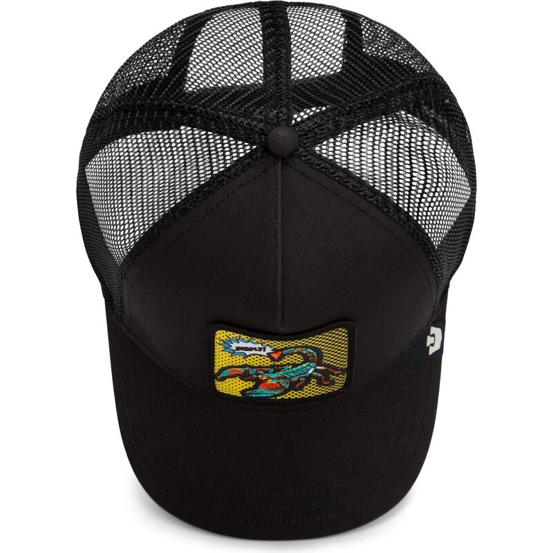 kapa-zaobljena-crna-snapback-deadly-scorpion-pop-art-strikes-back-the-farm-goorin-bros