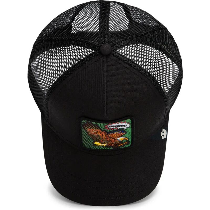 kapa-zaobljena-crna-snapback-freedom-eagle-pop-art-strikes-back-the-farm-goorin-bros