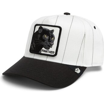 Kapa zaobljena siva snapback Pinstripe Panther Playmakers The Farm Goorin Bros.