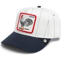 kapa-zaobljena-siva-snapback-pinstripe-rooster-cock-playmakers-the-farm-goorin-bros