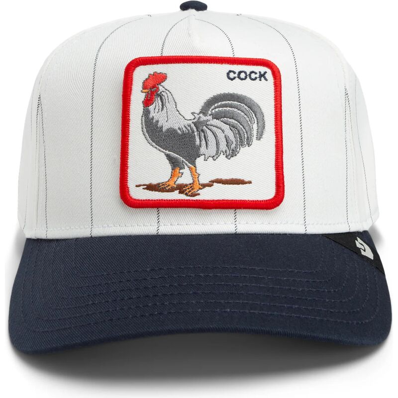 kapa-zaobljena-siva-snapback-pinstripe-rooster-cock-playmakers-the-farm-goorin-bros