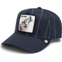 kapa-zaobljena-mornarsko-plava-snapback-pinstripe-lone-wolf-playmakers-the-farm-goorin-bros