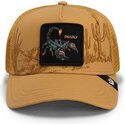kapa-zaobljena-smeda-snapback-scorpion-badlands-deadly-the-farm-goorin-bros