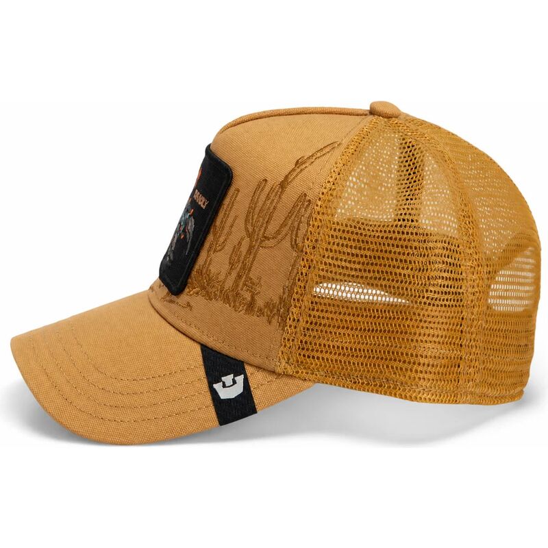 kapa-zaobljena-smeda-snapback-scorpion-badlands-deadly-the-farm-goorin-bros