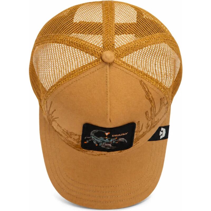 kapa-zaobljena-smeda-snapback-scorpion-badlands-deadly-the-farm-goorin-bros
