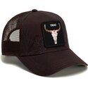 kapa-zaobljena-smeda-snapback-skull-badlands-dead-the-farm-goorin-bros